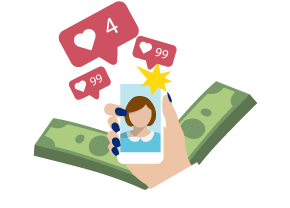 4 métodos de ganhar dinheiro no Instagram
