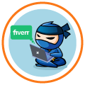 fiverr ninja icone