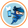 Twitter Ninja Icone